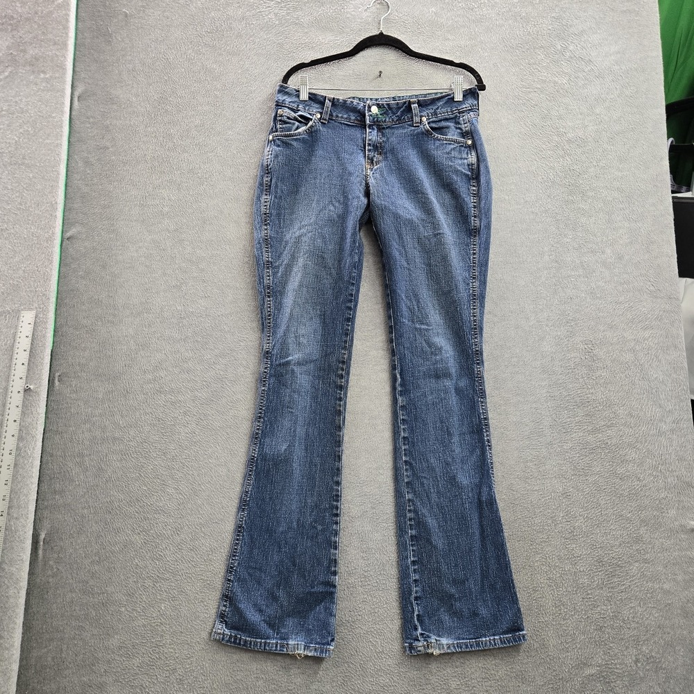 Wrangler Women Jeans 10X36 Blue Denim Retro Sadie Bootcut 7MWZNS 34" Inseam